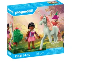 Playmobil 71841  Magic Unicorns  Sammeleinhorn Himmelsrose mit Fee