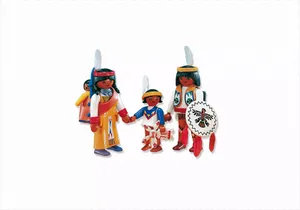 Playmobil 7841  Western  Indianerfamilie (Folienverpackung)