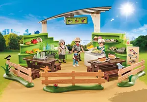 Playmobil 9871  Family Fun  Zoo-Restaurant mit Shop (Folienverpackung)