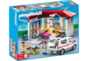 Playmobil 5012  City Life  Ambulanz mit Notarzt-Pkw
