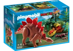 Playmobil 5232  Dinos  Stegosaurus mit Nest