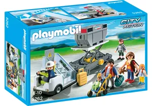 Playmobil 5262  City Action  Gangway mit Cargo-Anhänger