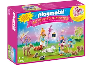 Produktbild von Playmobil 5492  Fairies Adventskalender Einhorngeburtstag im Feenland