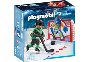 Playmobil 6192  Sports & Action  Eishockey Tortraining