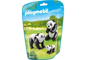 Produktbild von Playmobil 6652    Panda-Eltern mit Baby
