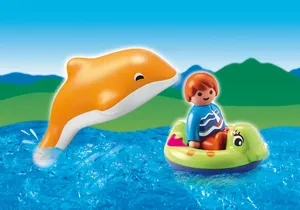 Playmobil 6762 1-2-3   Badespaß mit Delphin