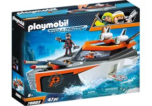 Playmobil 70002  Top Agents  Spy Team Turboship