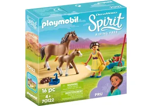 Playmobil 70122  Spirit  Pru mit Pferd und Fohlen
