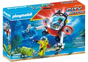 Playmobil 70142  City Action  Seenot: Umwelteinsatz mit Tauchboot