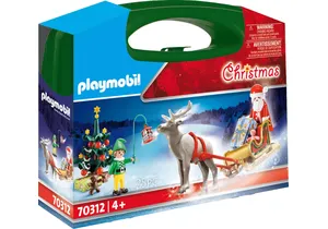 Playmobil 70312  Christmas Carry Case Weihnachtsmann-Schlitten