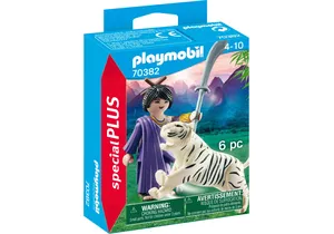 Playmobil 70382  Special Plus  Asiakämpferin mit Tiger