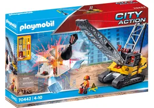 Playmobil 70442  City Action  Seilbagger mit Bauteil
