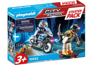 Playmobil 70502  City Action Starter Pack Polizei Ergänzungsset
