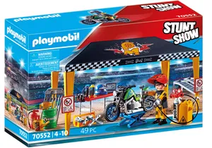 Playmobil 70552  Stunt Show  Werkstattzelt