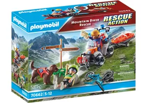 Playmobil 70662  Rescue Action  Mountain Biker Rescue