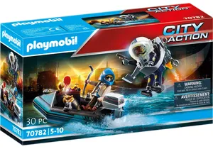 Playmobil 70782  City Action  Polizei-Jetpack: Festnahme des Kunsträubers