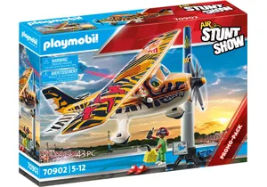 Playmobil 70902  Air Stunt Show  Propeller-Flugzeug Tiger