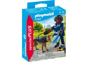 Playmobil 71162  Special Plus  Polizist mit Spürhund