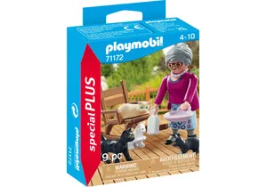 Playmobil 71172  Special Plus  Oma mit Katzen
