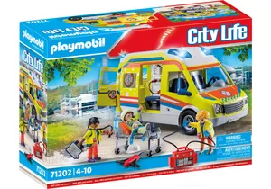 Playmobil 71202  City Life  Rettungswagen mit Licht und Sound
