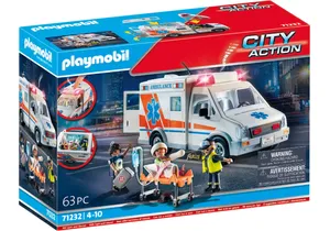 Playmobil 71232  City Action  Amerikanischer Krankenwagen