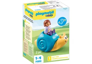 Playmobil 71322 1-2-3   Schaukelschnecke mit Rasselfunktion