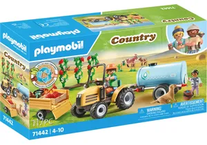 Playmobil 71442  Country  Traktor mit Anhänger und Wassertank