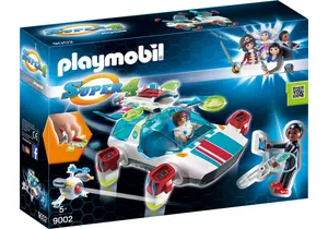 Playmobil 9002  Super 4  FulguriX mit Agent Gene