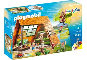 Playmobil 9152  Family Fun  Große Campinghütte