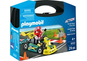Playmobil 9322  Action Carry Case Go-Kart Racer