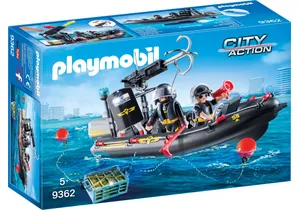 Playmobil 9362  City Action  SEK-Schlauchboot