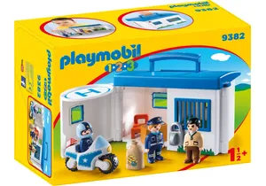Playmobil 9382 1-2-3  Mitnehm Polizeistation