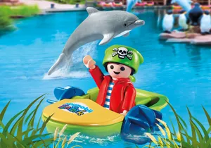 Playmobil 9412  Fun Park  Charity-Figur für Ein Herz für Kinder