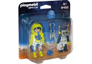 Playmobil 9492   DuoPack ESA Astronaut und Roboter
