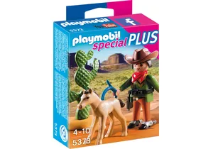 Playmobil 5373  Special Plus  Cowboy mit Fohlen