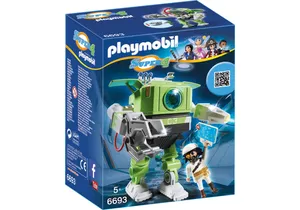 Playmobil 6693  Super 4  Cleano Roboter