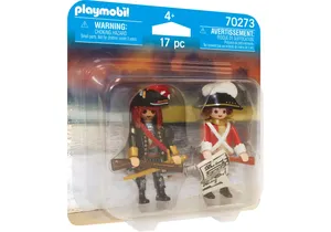 Playmobil 70273  Pirates DuoPack Piratenkapitän und Rotrock