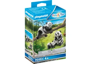 Playmobil 70353  Family Fun  2 Pandas mit Baby