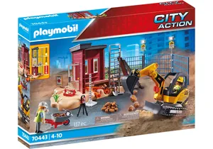 Playmobil 70443  City Action  Minibagger mit Bauteil