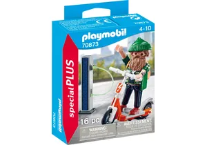 Playmobil 70873  Special Plus  Hipster mit E-Roller