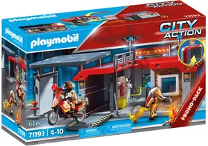 Playmobil 71193  City Action Mitnehm Feuerwehrstation