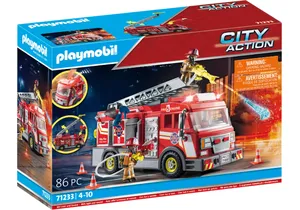 Playmobil 71233  City Action  Amerikanischer Feuerwehr Leiterwagen