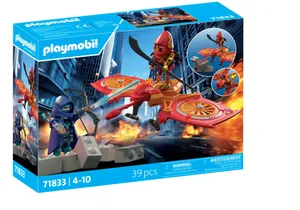 Playmobil 71833  Heroes  Helden-Drohne gegen bösen Ninja