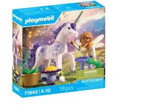 Playmobil 71843  Magic Unicorns  Sammeleinhorn Glückslavendel mit Fee