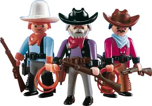 Playmobil 7273  Western  3 Cowboys (Folienverpackung)