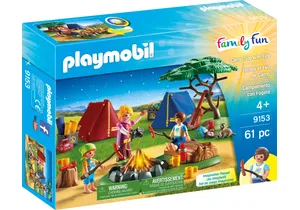 Playmobil 9153  Family Fun  Zeltplatz mit Lagerfeuer