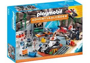 Playmobil 9263  Top Agents Adventskalender Spy Team Werkstatt