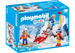Playmobil 9283  Family Fun  Schneeballschlacht