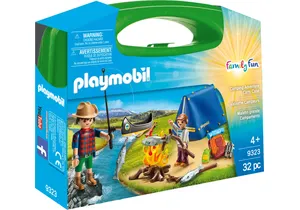 Playmobil 9323  Family Fun Carry Case Camping Adventure