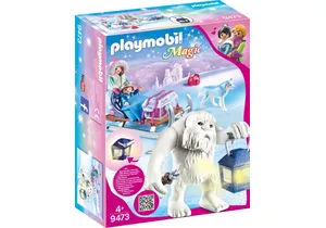 Playmobil 9473  Magic  Schneetroll mit Schlitten